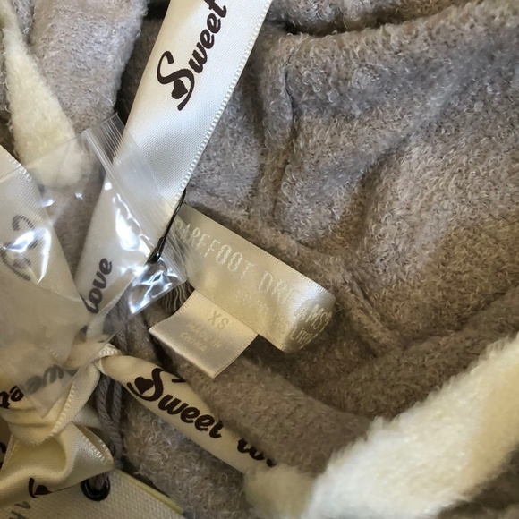 ✨ SALE NWT Barefoot Dreams CozyChic Lite® Pullover Hoodie XSmall - Picture 4 of 6